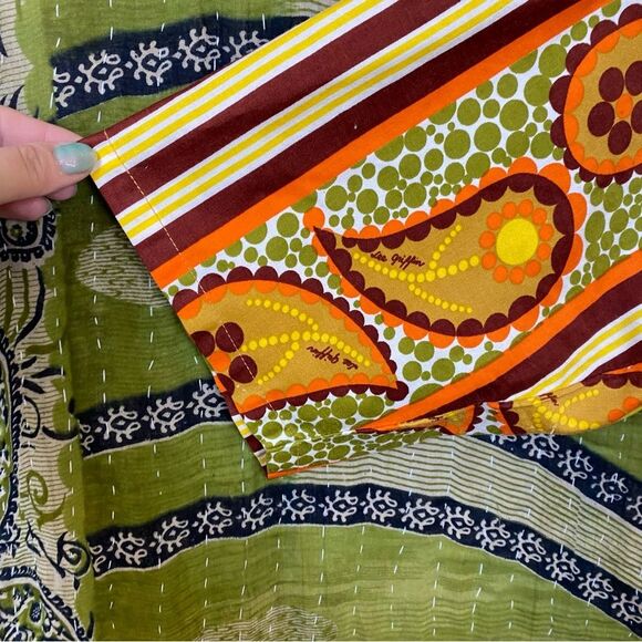 Vintage 1970's Design House Retro Smock Blouse Size Small/ Medium - Picture 4 of 14